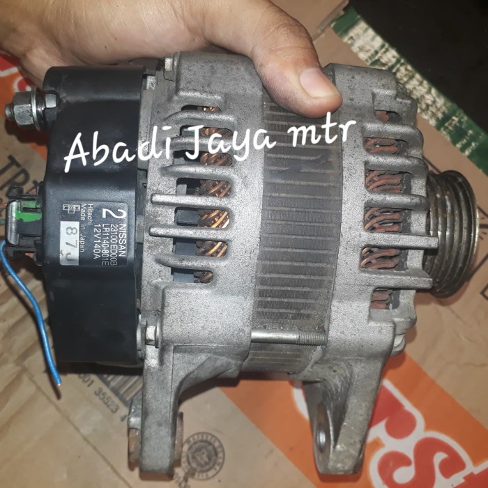 Altenator Ampere Dinamo Pengisian Mobil 140 Amper