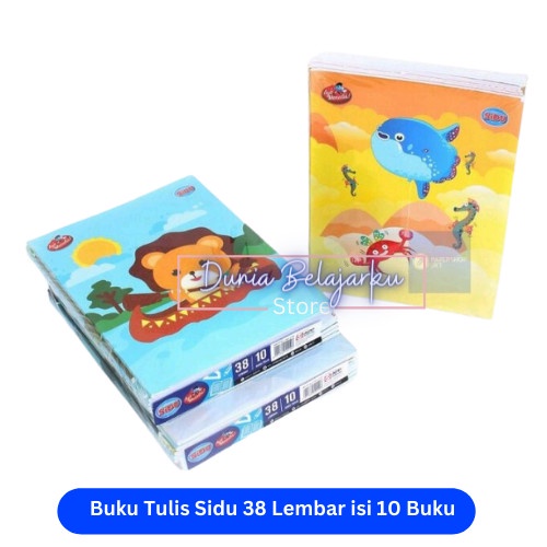 

Promo Buku Tulis Sidu 38 Lembar Isi 10 Buku Berkualitas