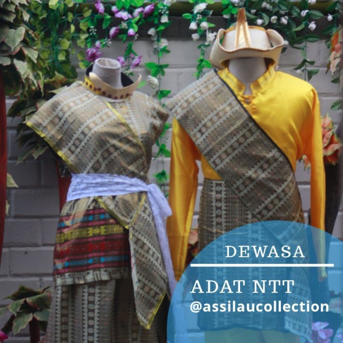 Pakaian Tradisional NTT//Adat Tradisional NTT//Baju Adat NTT