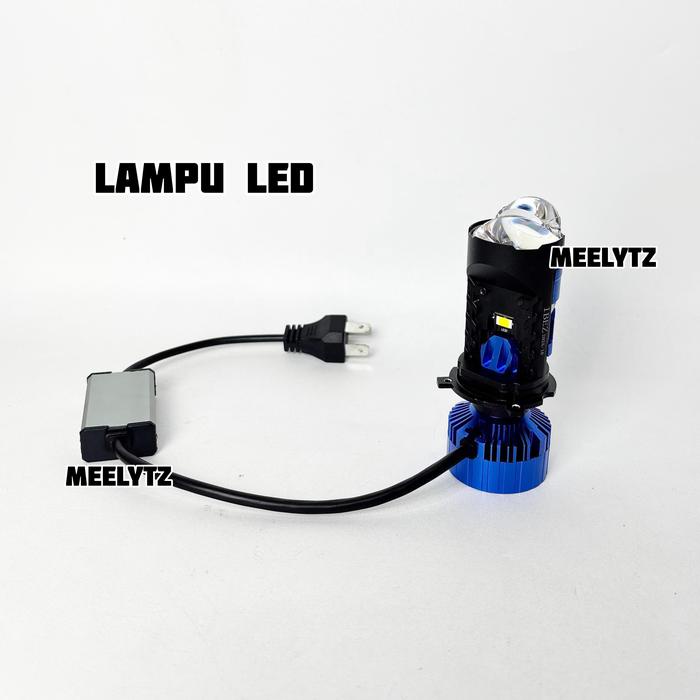 ready stok ibez 201max - lampu utama led h4 original