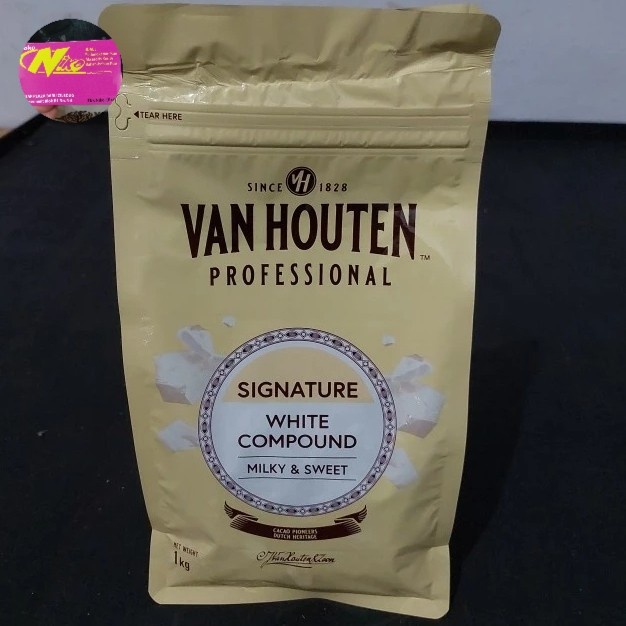 

SALE TERBARU VAN HOUTEN WHITE CHOCOLATE COMPOUND COKLAT COIN 1 KG KHUSUS GRAB DAN GOJEK READYY