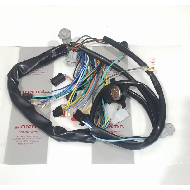 KABEL BODY BODI BAGIAN ATAS BAGIAN SPEDOMETER + FITING LAMPU DEPAN SET HONDA BEAT KARBU HONDA BEAT