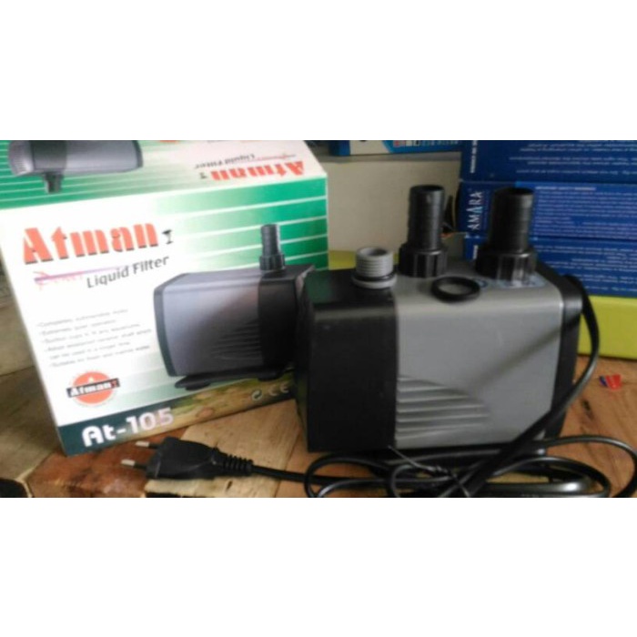 Terbatas Aquarium Power Head Pompa Air Atman At 105