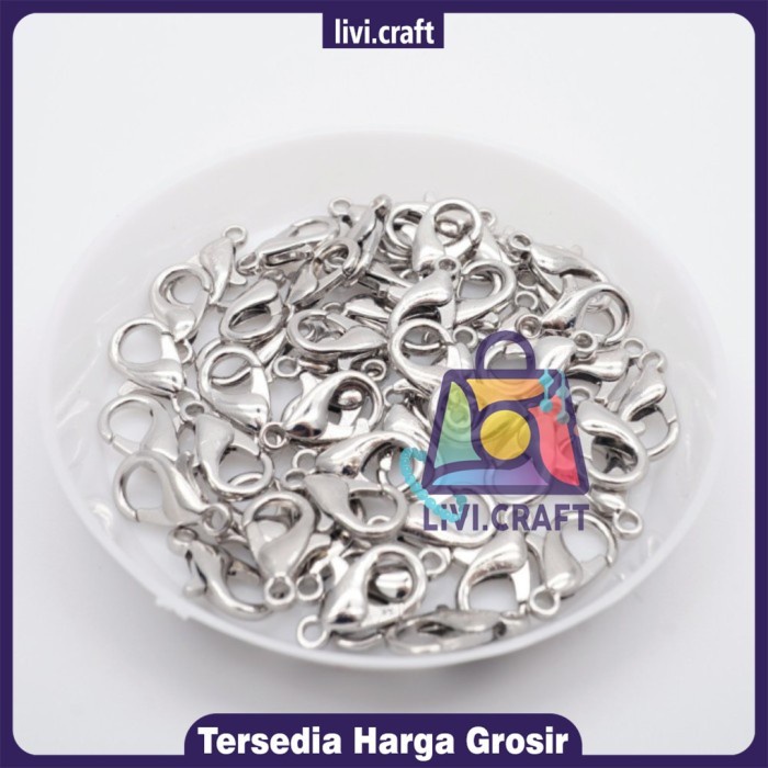 

(BestSeller) Kokot Udang Nikel / Silver