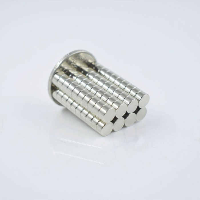 (BestSeller) Magnet Neodymium Bulat - ketebalan 2mm