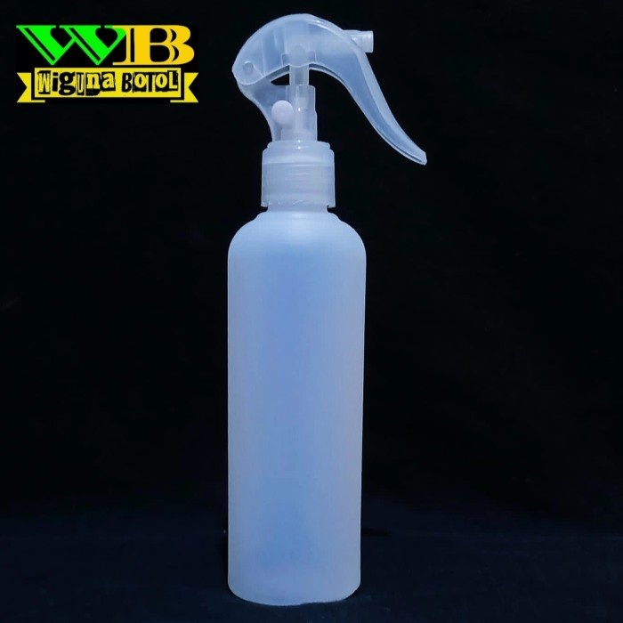 (BestSeller) Botol Spray 250 ML HDPE / Botol HDPE 250ml Natural Spray Triger