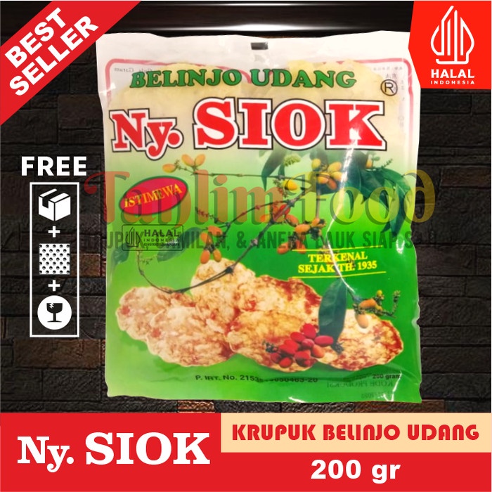 

Kerupuk Emping Blinjo Udang Ny Siok - TanlimFood