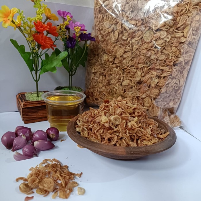 

Bawang Goreng Asli Brebes Renyah Dan Gurih 1kg