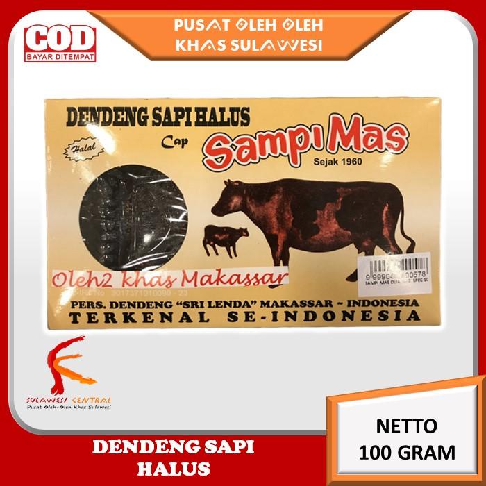 

Dendeng Sapi Halus SAMPIMAS Khas Sulawesi 100 gram Asin Goreng