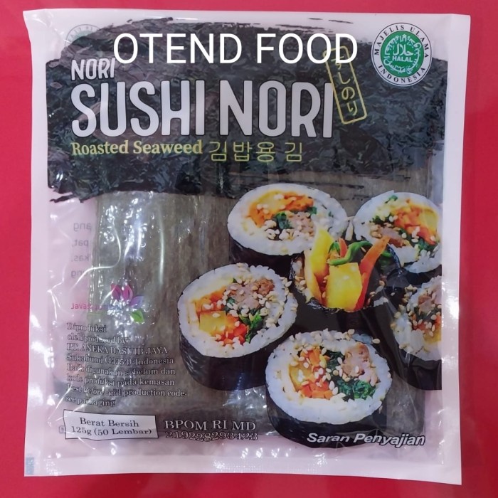 

Nori Sushi Nori Seaweed Roasted Rumput Laut 50 Lembar