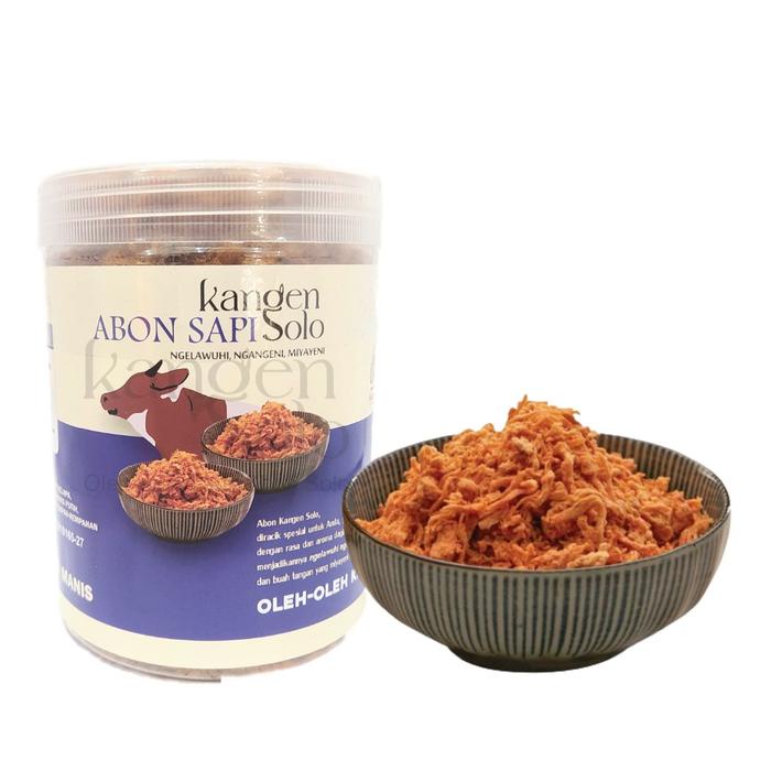 

Abon Sapi Manis Premium Kangensolo 250 Gram Daging Suwir Asli Harum Lembut Dan Renyah Oleh Oleh Khas