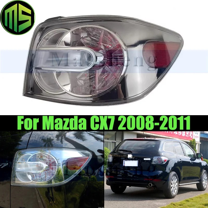 Maosheng Rear Bumper Tail Light Tail Lamp For Mazda Cx7 Cx-7 2008-2011 Rear Taillight Taillamp Stop