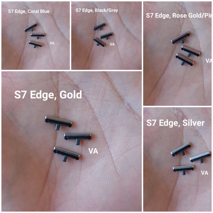 (Good) Tombol power / volume samsung galaxy s7 edge