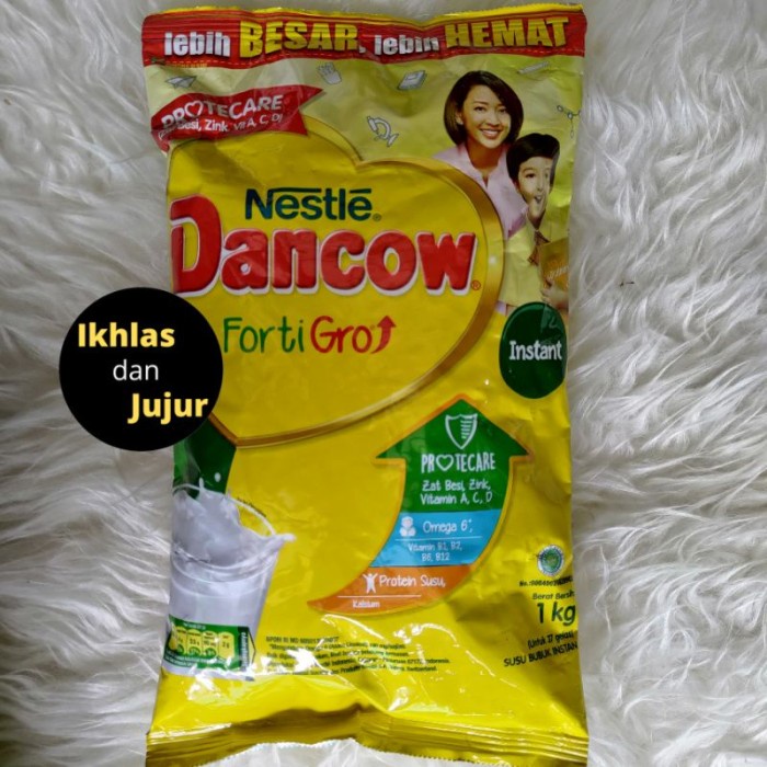 

(BestSeller) Dancow FortiGro t 1 Kg Susu Bubuk Nestle