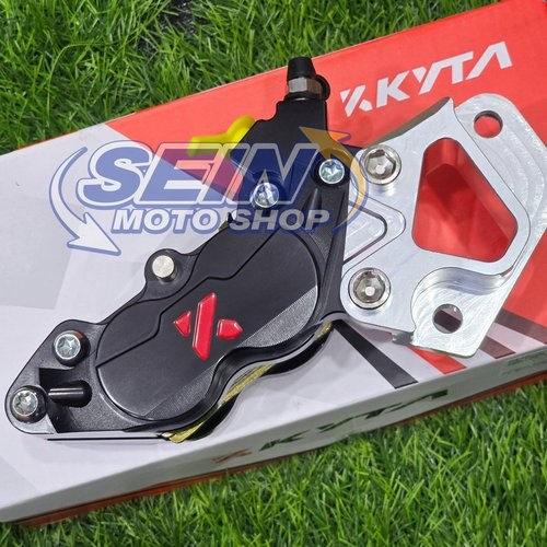 KALIPER DEPAN KTC KYTACO 4 PISTON SLIM AEROX LEXI ORIGINAL TAIWAN
