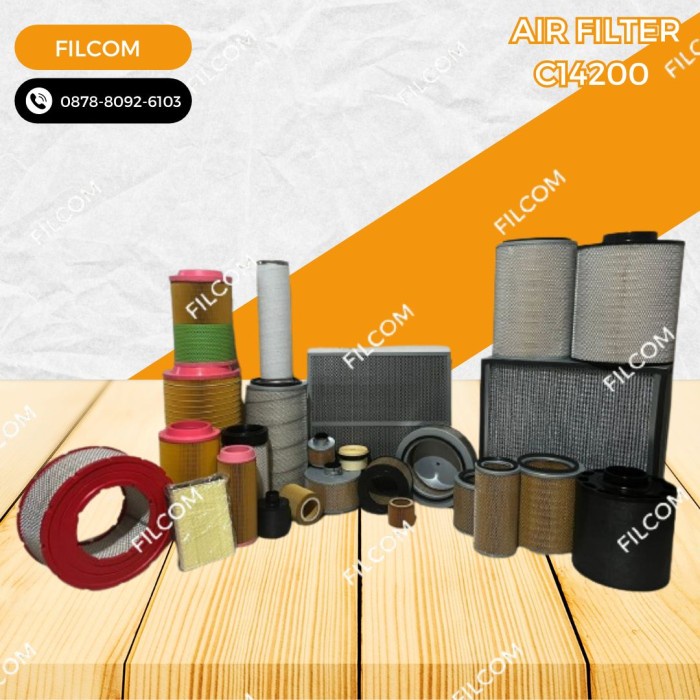 C14200 Filter Air Filter - C 14200 Filter Udara Mann Filter / For compressor 35HP