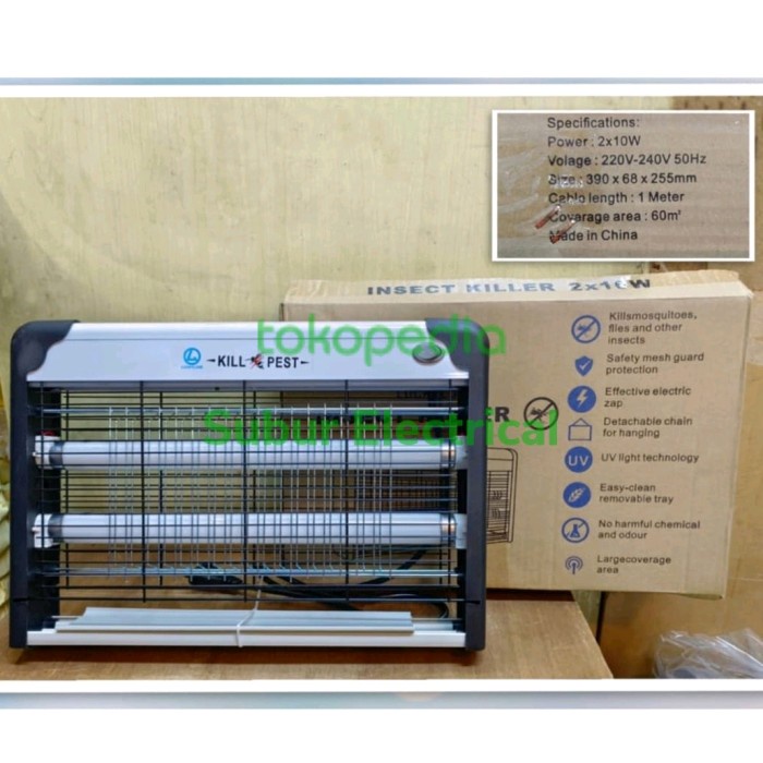 insect killer lampu perangkap nyamuk lalat serangga insect killer mini