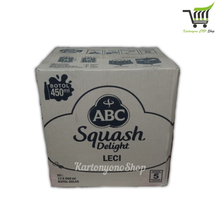 

Sirup Syrup ABC Squash Delight Rasa Leci Per Dus isi 12 botol
