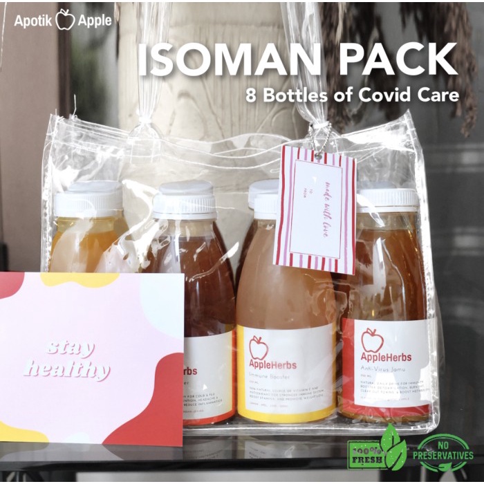

ISOMAN Pack by AppleHerbs (8 Botol)