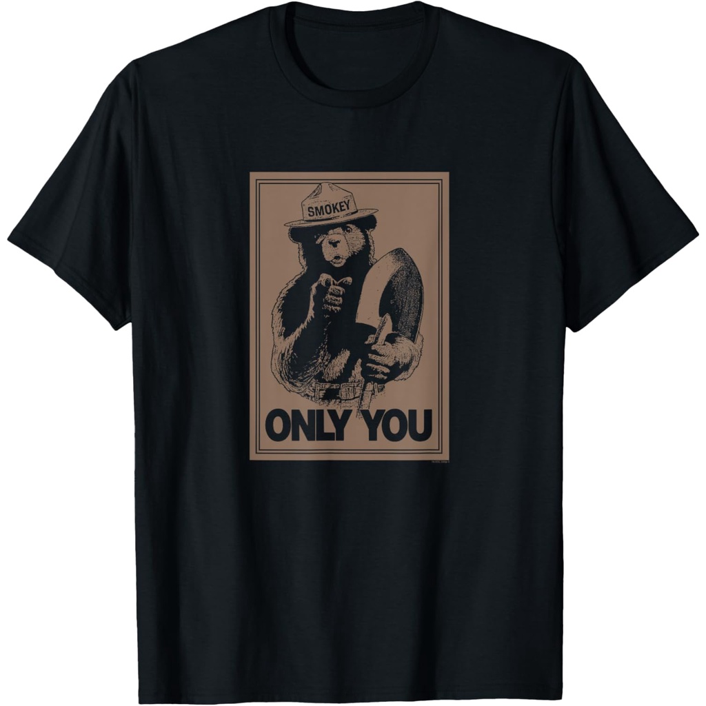 Kaos Poster Smokey Bear Hanya Kamu