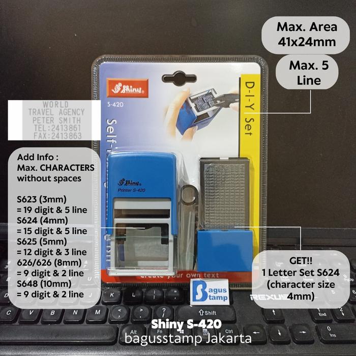 

Diskon Stempel Expired Dengan Kode Produksi Shiny S882 S883 S420 S884 Bongkar Pasang Packing Aman
