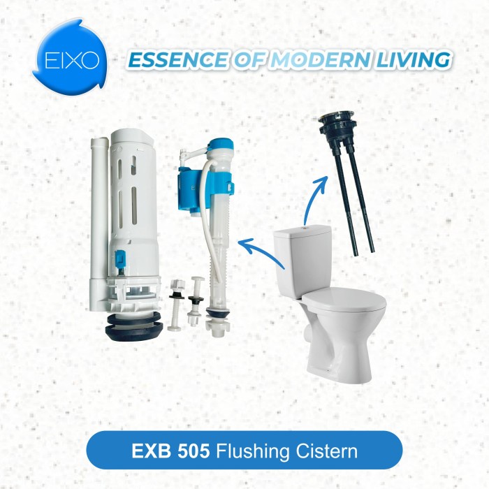 Promo Flush Toilet Duduk Eixo Bufalo Terlaris