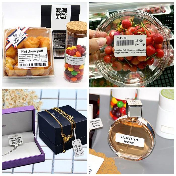 

Terbaru!! Niimbot B1/B21/B3S Kertas Stiker Label Termal Putih Lebar Pakaian Harga Komoditas Makanan