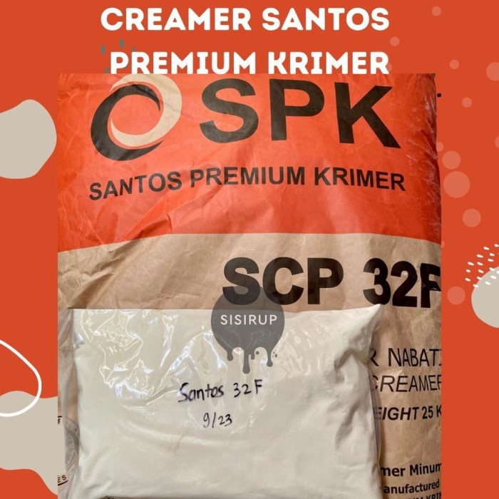 

(BestSeller) SANTOS KRIMER 32F / Krimer Santos Premium / Creamer / Non Dairy Creamer Scp 32F