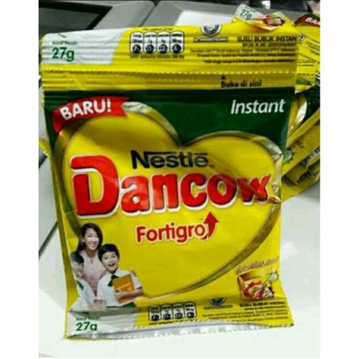 

(BestSeller) DANCOW Susu - 1gantung10Sachet - Lebih pas rasa-nya pakai sachet-an.