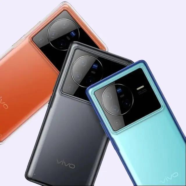 FROSTED TRITONE SERIES SOFT CASE for VIVO X80 / X80 PRO 5G