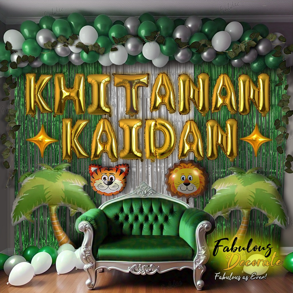 PROMO / Fabulous Decorate Set dekorasi Khitanan / Dekorasi Tasyakuran khitanan / Balon tema Khitanan