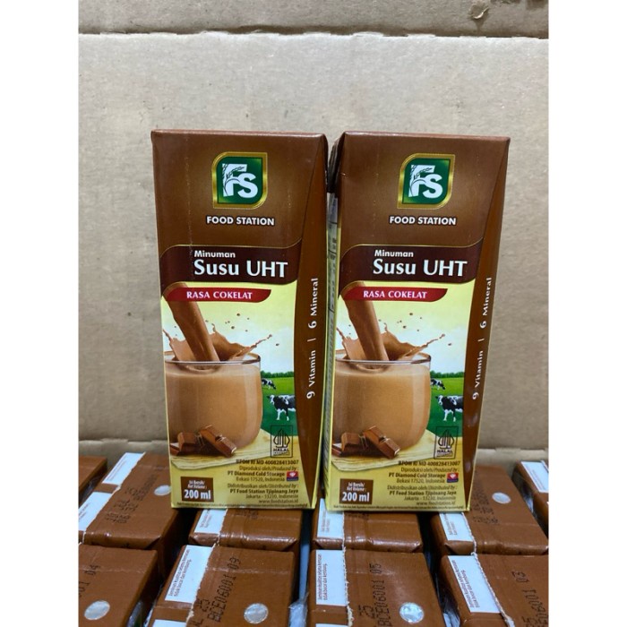 

(BestSeller) SUSU UHT FS/FOOD STATION 200ML