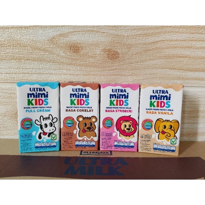 

(BestSeller) Susu UHT Ultra Mimi Kids 125ml ( Paket Isi 20 Pcs )Bisa Mix Rasa
