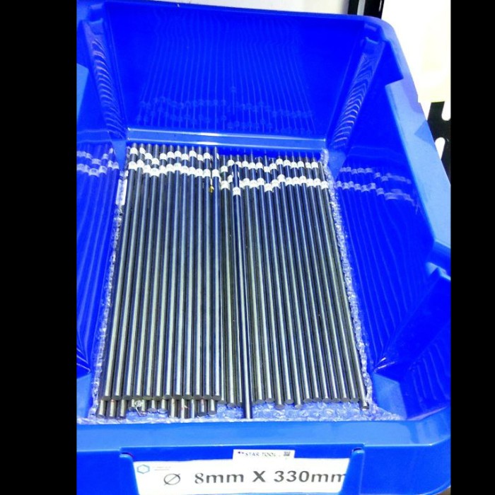 JTTOP" CARBIDE ROD 8 X 330 MATERIAL CARBIDE ROD TUNGSTEN