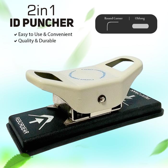 

Jual [READY] Alat Pelubang Kartu ID PVC 2 in 1 [Sudut, Persegi Panjang] Alat Pelubang Sudut Bulat