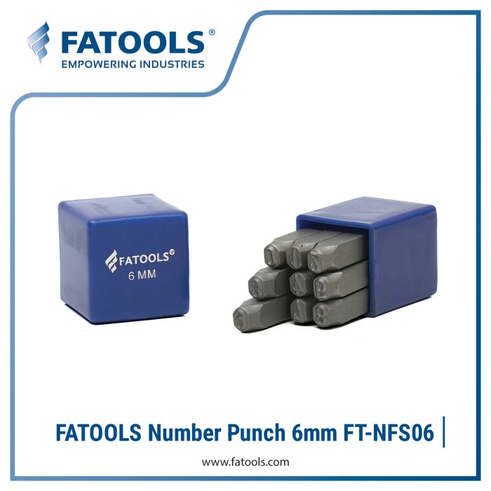 

Jual [READY] FATOOLS NFS06 - NUMBER PUNCH SIZE 6