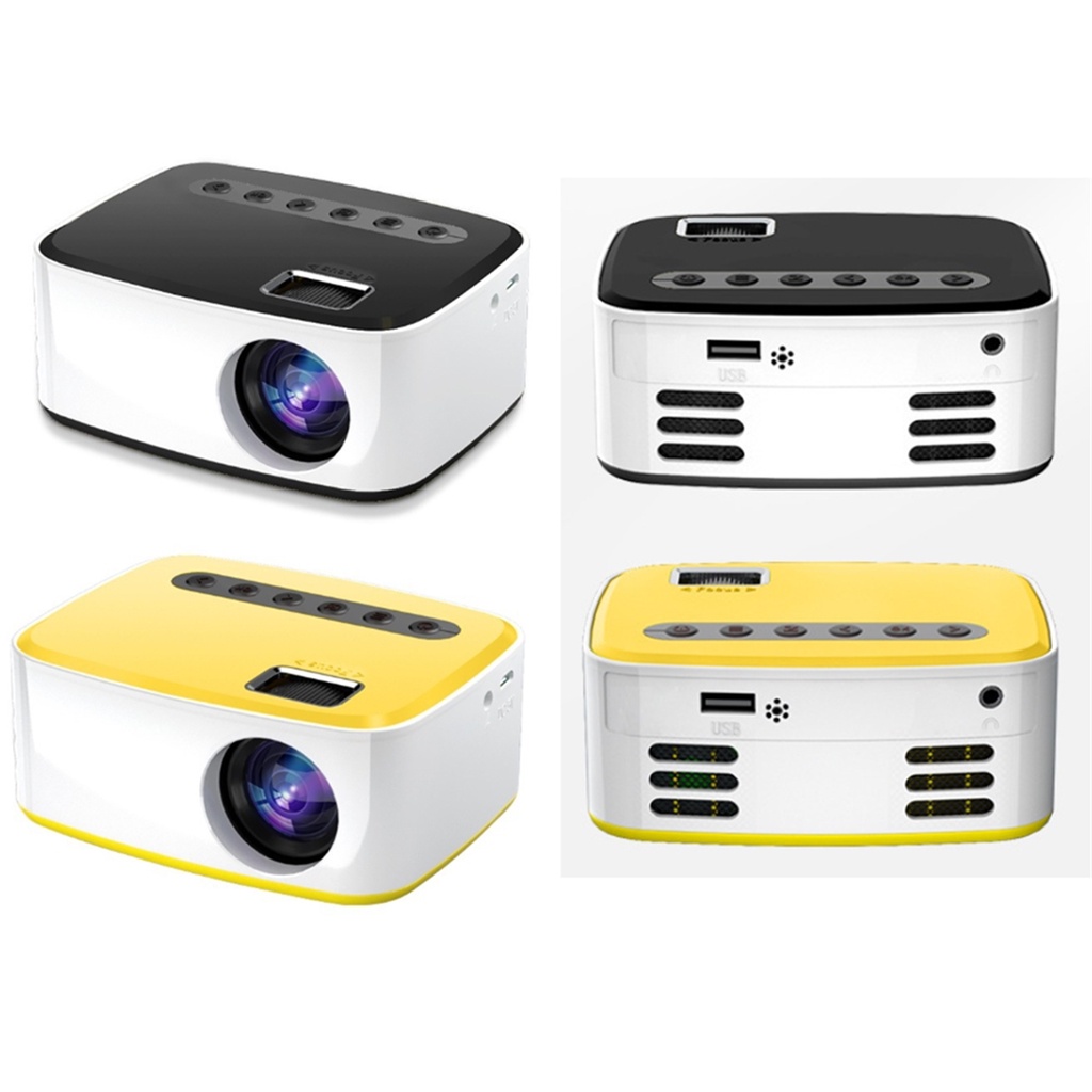 B74A Projector Led 1080P Same-Screen Version Wireless Mobile Phone Mini Projector Home Theater Video
