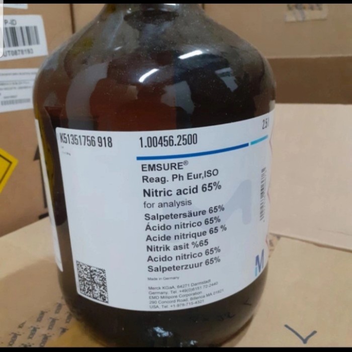 KamiReadySelalu- Nitric acid 65% merck // asam nitrat //HNO3 1.00456