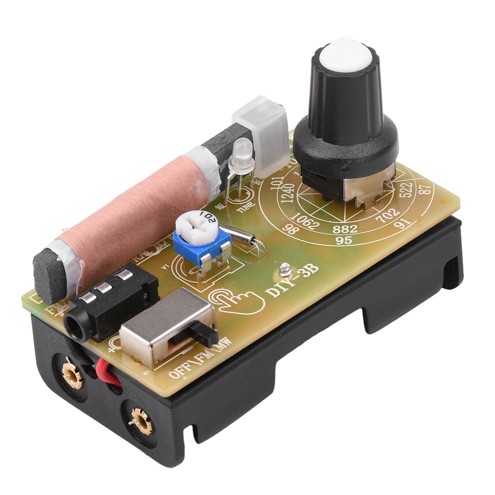 87-108Mhz Am/Fm Medium Wave Fm 2 Band Stereo Digital Tuning Headphone Radio Kit Diy Production