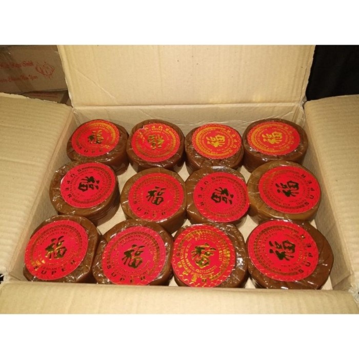 

Kue Keranjang/ Nian Gao /Tiam Pan / Sariayu asli belitung