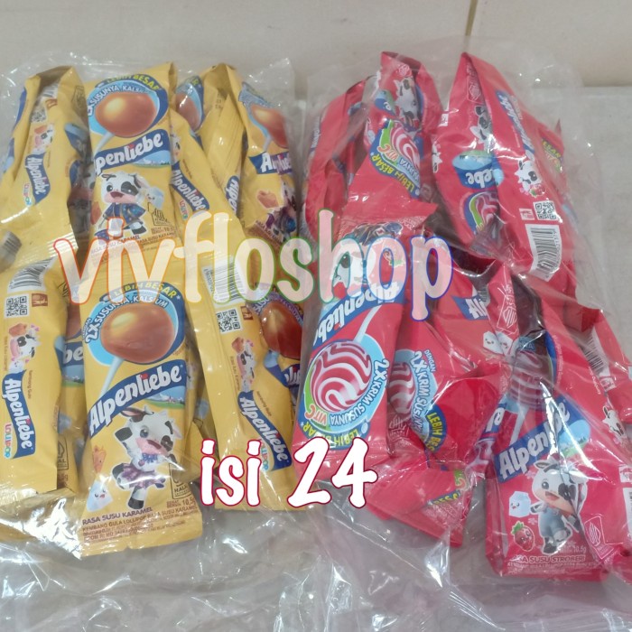 

Permen Alpenliebe Lollipop Strawberry/Anggur/Caramel (20 x 8 gr)