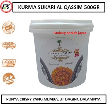 

Kurma Sukari Al Qassim 850gr Ember Asli Berkualitas - Kurma raja