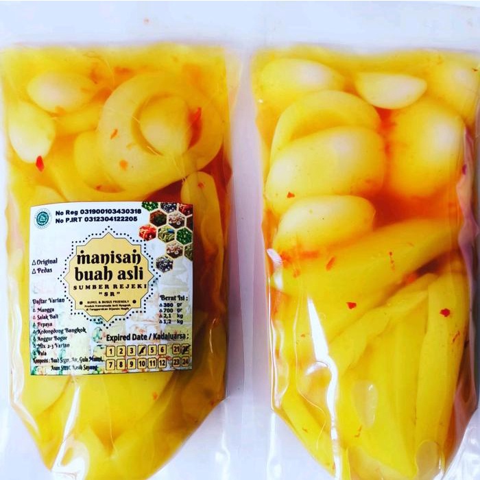 

Manisan Buah Mangga Salak Bali 350 gram