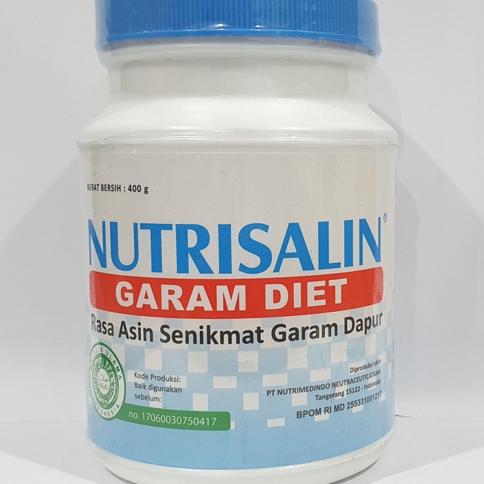 

Nutrisalin Garam Diet 400 gr