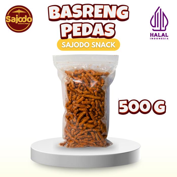 

SAJODO - BASRENG PEDAS DAUN JERUK 500GRAM SAJODO SNACK