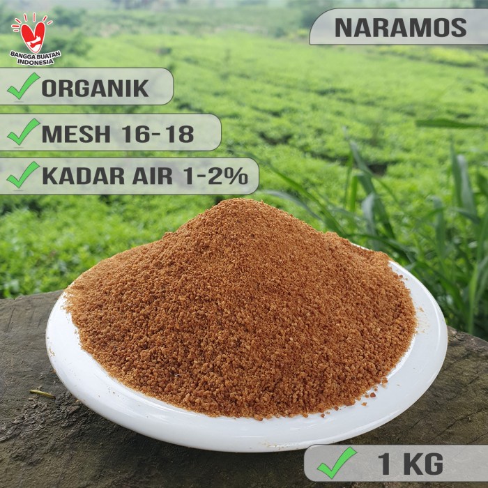 

Gula Semut Aren Bubuk Organik 1Kg