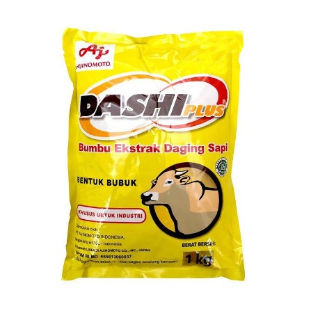

Ajinomoto Dashi / Dashiplus Sapi / Bumbu ekstrak daging sapi 1 kg
