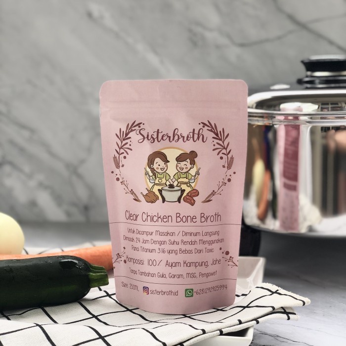 

Clear Chicken Bonebroth 500ml