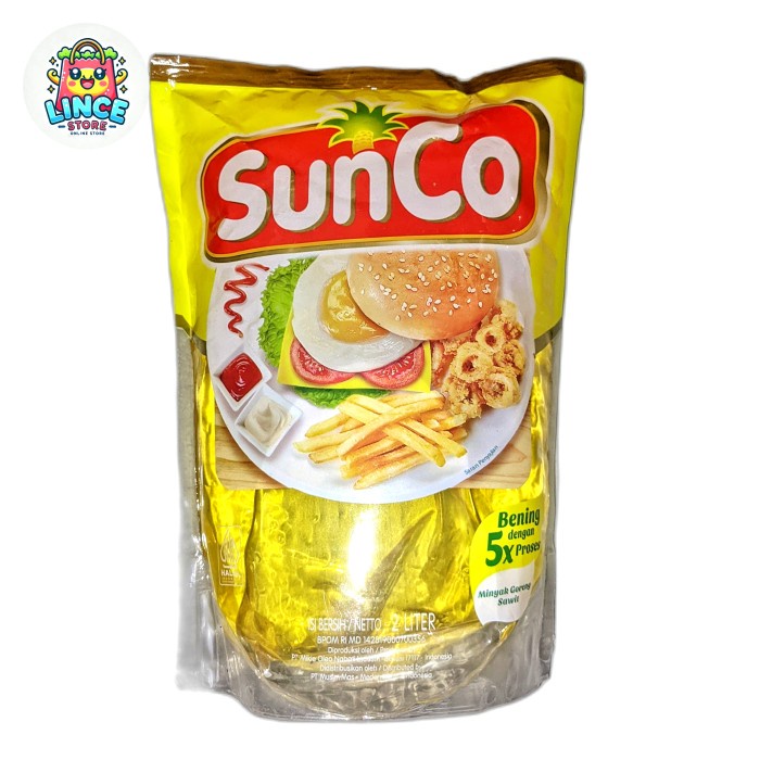 

Minyak Goreng Sunco 2 Liter Pouch