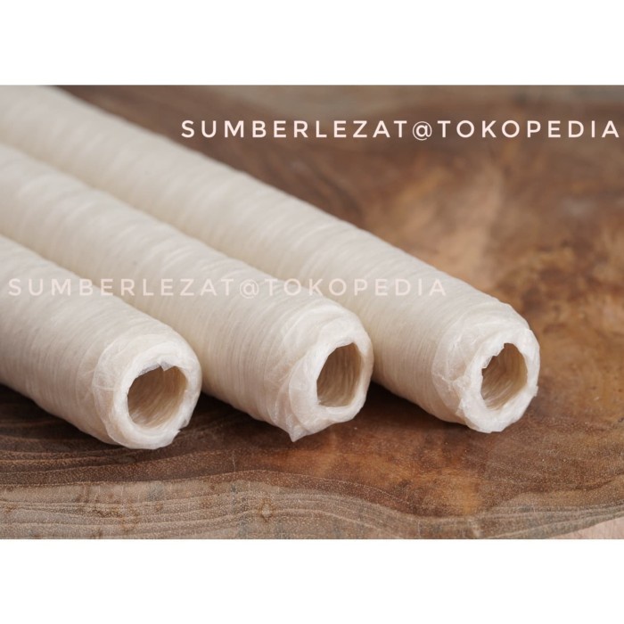 

19mm CLEAR - CASING SOSIS COLLAGEN / KULIT SOSIS KOLAGEN HALAL